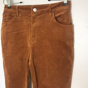 Skinny Camel Corduroy pants